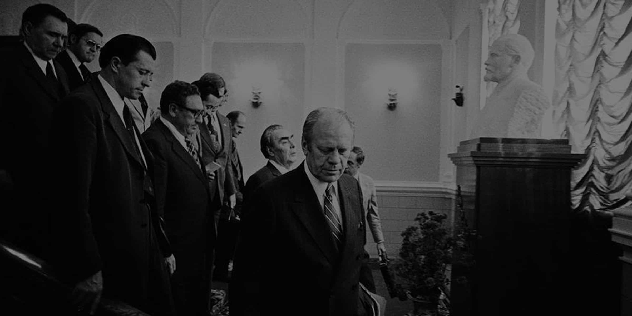 Ford and Soviet premier Leonid Brezhnev failed to conclude an arms control deal when they met at Helsinki in August, 1975. But they achieved something even more important… rejecting harsh criticism from right and left, Ford signed the Helsinki Accords, seen today as a major milestone on the road to human rights and the eventual collapse of the Soviet Union.